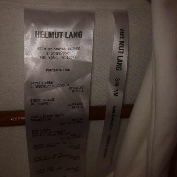 Helmut Lang zip up hoody - Picture 3 of 5